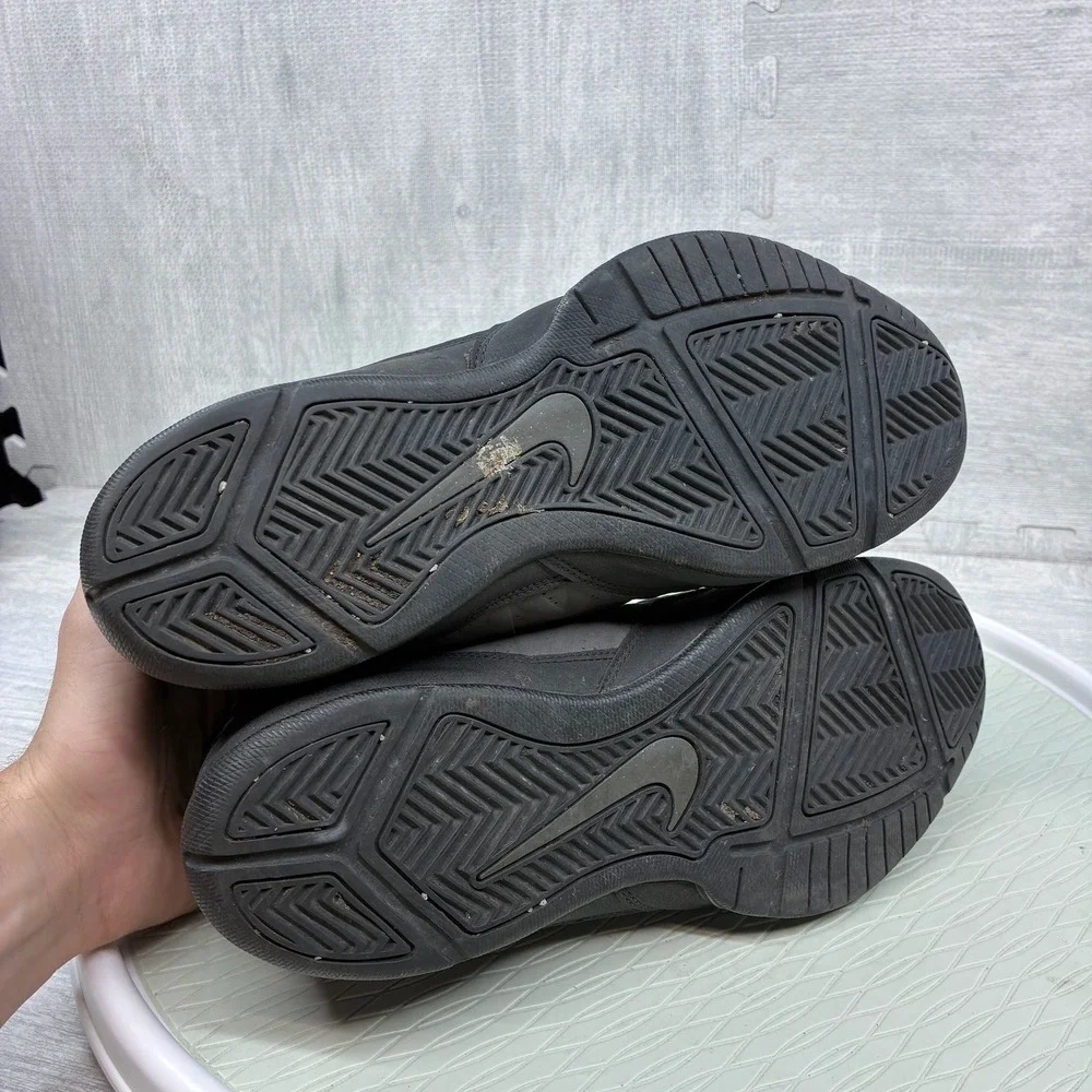 Nike Air Ring Leader Low Men's 11 Dark Grey Basketball Shoes 488102-002